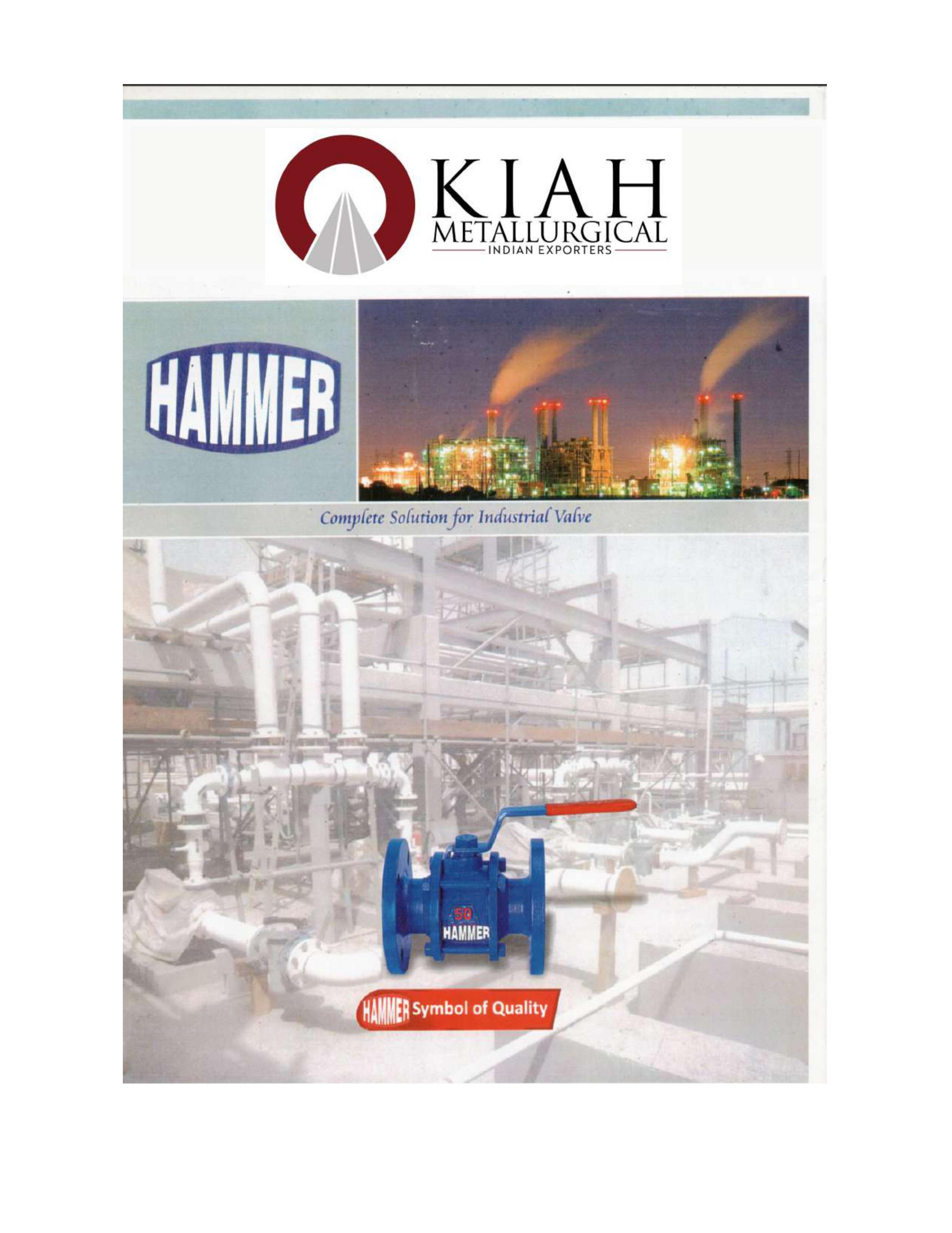 Hammer Brand Valves Catalogue